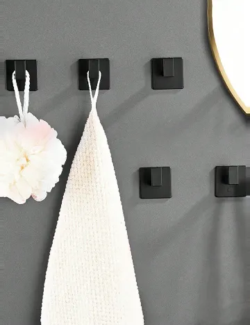 Set cuiere autoadezive 4 bucati SHEIN, negru