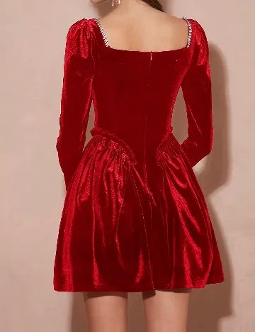 Rochie scurta SHEIN, rosu