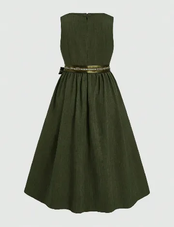 Rochie medie SHEIN CURVE, kaki