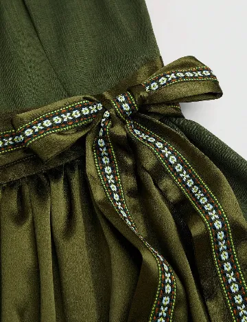 Rochie medie SHEIN CURVE, kaki