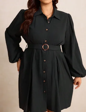 Rochie scurta SHEIN CURVE, negru