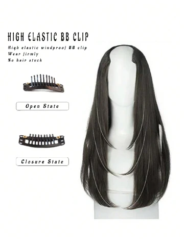 Extensie de par SHEIN, maro inchis