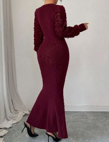 Rochie lunga SHEIN, pruna