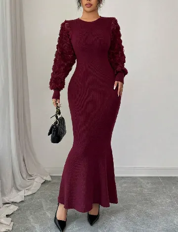 Rochie lunga SHEIN, pruna