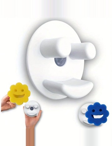 Suport de depozitare pentru baie SHEIN, alb