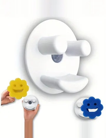 Suport de depozitare pentru baie SHEIN, alb