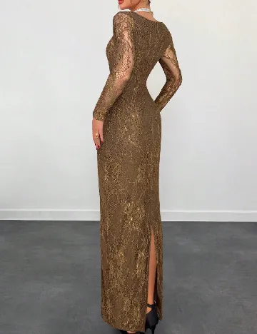 Rochie lunga SHEIN, kaki