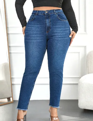 Blugi SHEIN CURVE, albastru