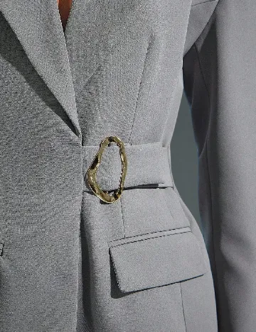 Rochie scurta SHEIN, gri