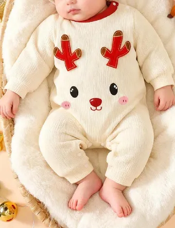 Salopeta Shein Kids, crem