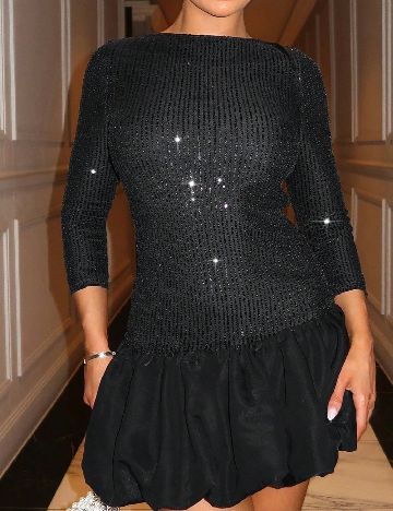 Rochie scurta SHEIN, negru