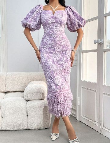 Rochie medie SHEIN, mov