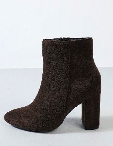 Botine SHEIN, maro