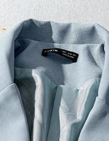 Sacou SHEIN, albastru