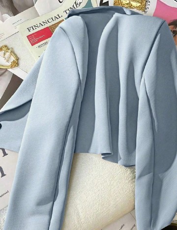 Sacou SHEIN, albastru