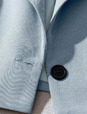 Sacou SHEIN, albastru