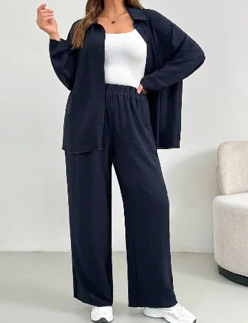 Compleu SHEIN CURVE, bleumarin