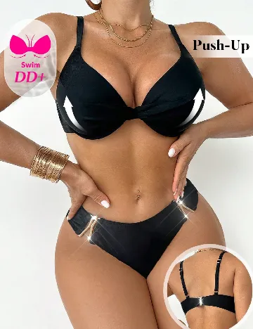 Costum de baie SHEIN, negru