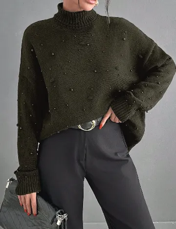 Pulover SHEIN, verde