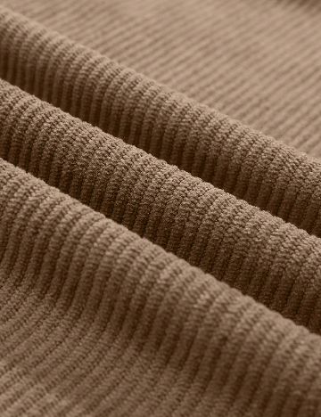 Pantaloni SHEIN Plus Size Men, maro deschis