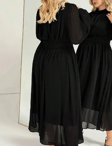 Rochie lunga SHEIN CURVE, negru