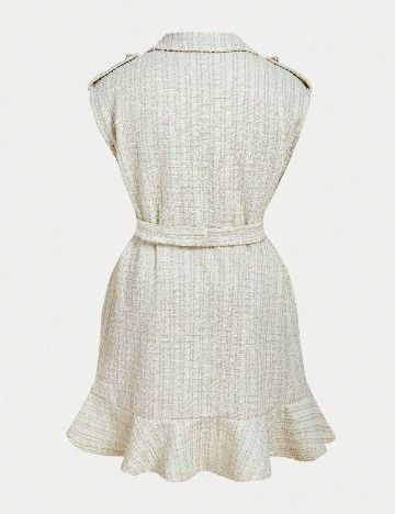 Rochie scurta SHEIN CURVE, bej