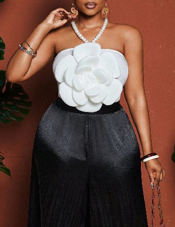 Salopeta SHEIN CURVE, negru