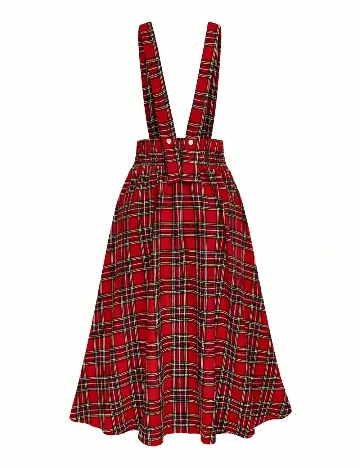 Rochie medie SHEIN CURVE, rosu