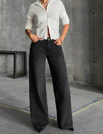 Blugi SHEIN, gri inchis