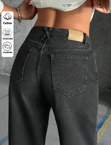 Blugi SHEIN, gri inchis