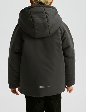 Geaca Reserved, gri inchis