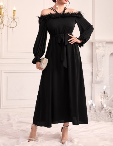 Rochie lunga SHEIN, negru