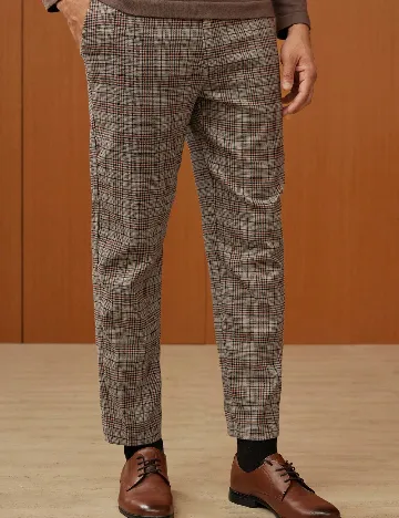 Pantaloni SHEIN, maro