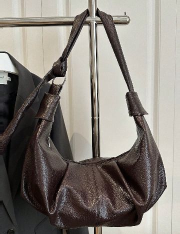 Geanta SHEIN, maro inchis