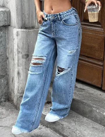 Blugi SHEIN, albastru