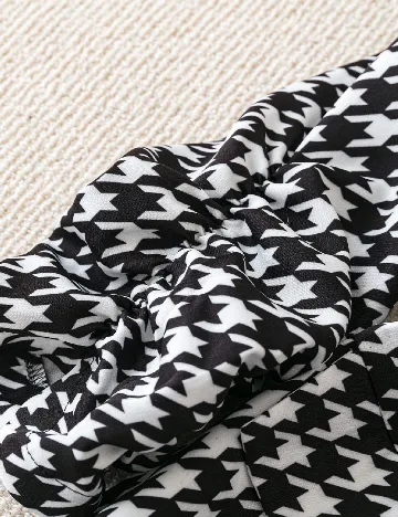 Blazer Emery Rose Curve, alb/negru