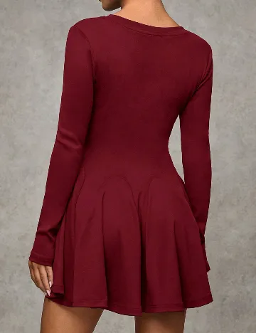 Rochie scurta SHEIN, visiniu