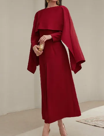 Rochie lunga SHEIN, rosu