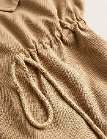 Geaca SHEIN CURVE, maro