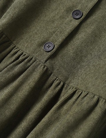 Rochie scurta SHEIN, verde