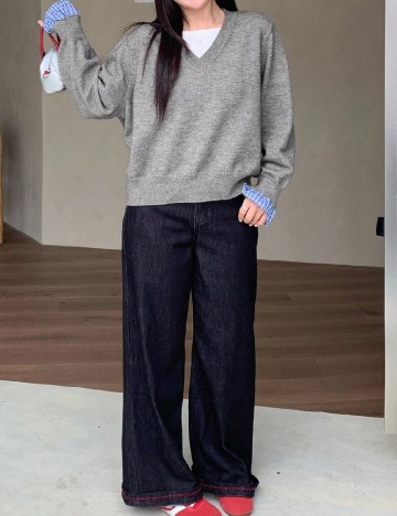 Bluza Dazy Plus Size, gri