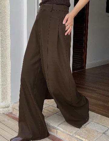 Pantaloni Dazy, maro