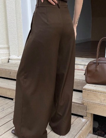 Pantaloni Dazy, maro