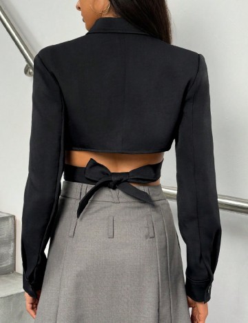 Sacou SHEIN, bleumarin inchis