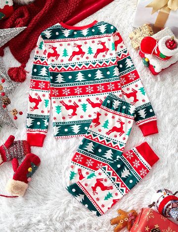 Pijama Shein Kids, mix culori