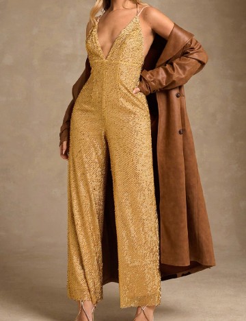 Salopeta SHEIN, auriu