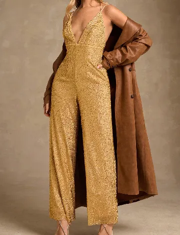 Salopeta SHEIN, auriu