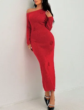 Rochie lunga SHEIN, rosu