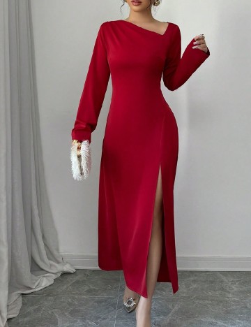 Rochie lunga SHEIN, rosu