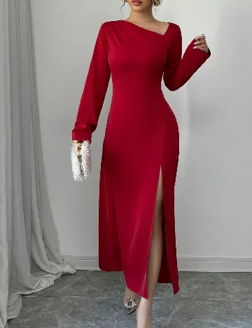 Rochie lunga SHEIN, rosu